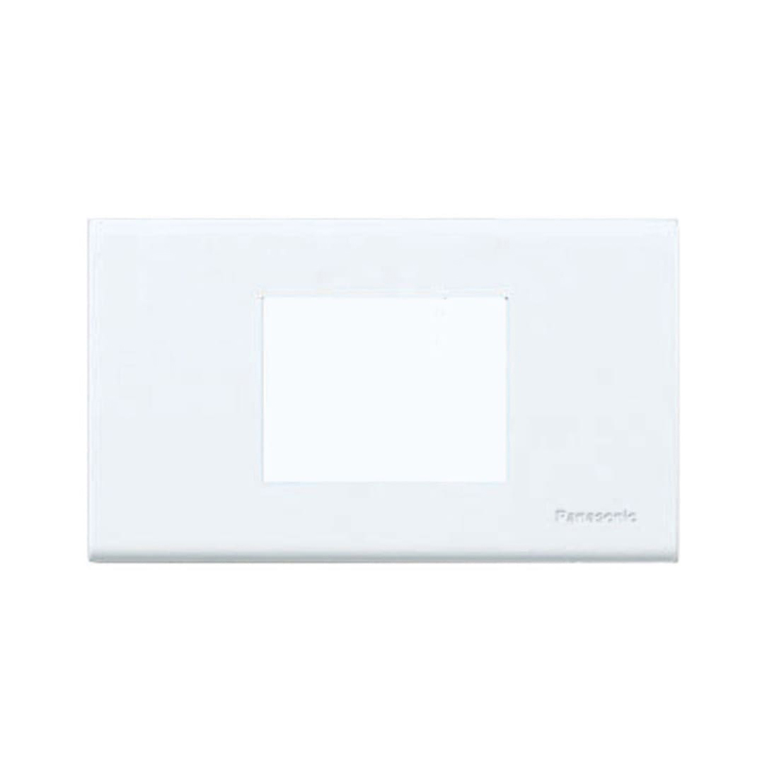 ฝาพลาสติก 2 ช่องกลาง (WEG) ขาว 68029 wk Panasonic - พงษ์ภัณฑ์ เฮ้าส์